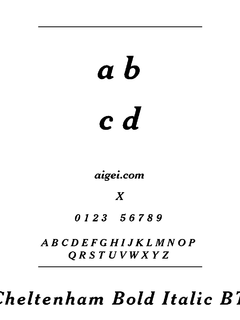 ​CHLTHMBI 字体下载｜平面设计资源