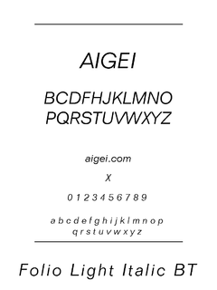 ​FOLIOLI 字体下载｜创意设计排版工具