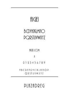 PLAZAN 字体下载｜手写风格设计必备资源