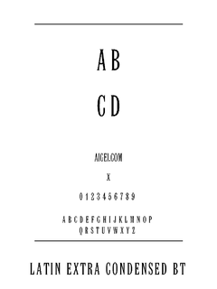 LATINXC（字体文件）下载｜平面设计资源精选