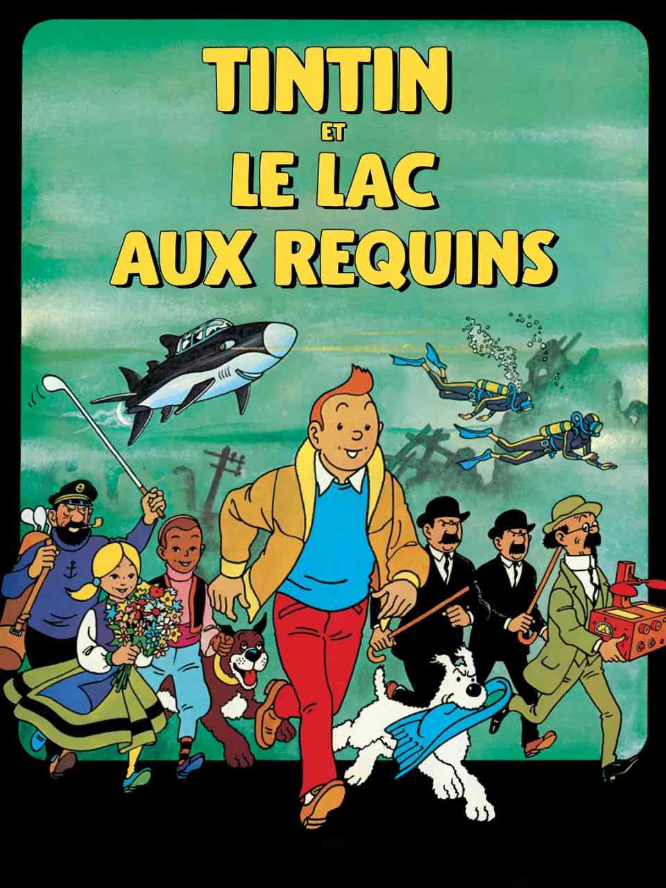 《丁丁历险记之鲨鱼湖之谜》免费高清无广告在线播放|动画,悬疑,冒险·比利时,法国·1972