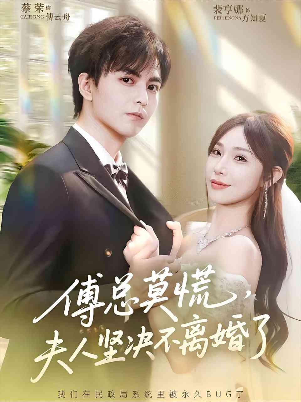 《傅总莫慌夫人坚决不离婚了》免费高清无广告在线播放|短剧·中国大陆·2025