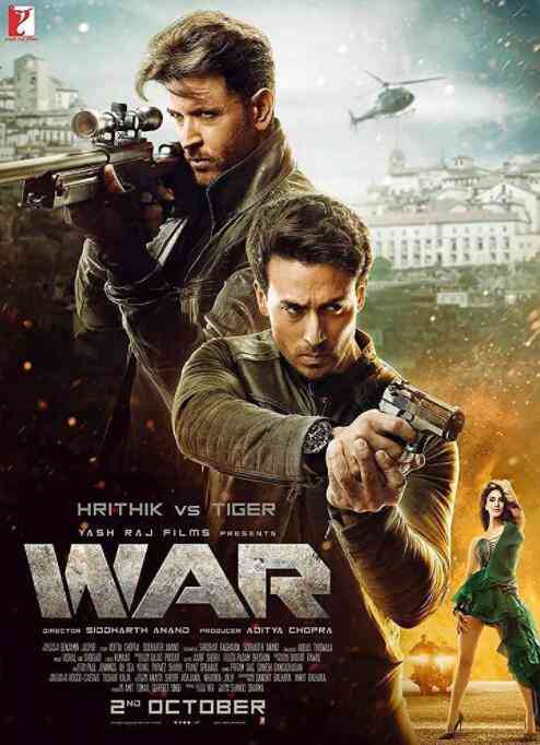 《宝莱坞双雄之战》最新免费高清电影无广告在线播放|动作,惊悚·印度·2019  第1张