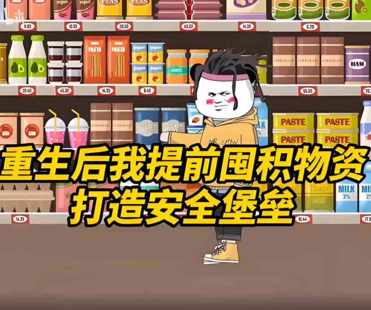 《末世来临，洪水泛滥，重生后我提前囤物资，打造安全堡垒》全集免费高清动漫无广告在线播放|动画·中国大陆·2025  第1张