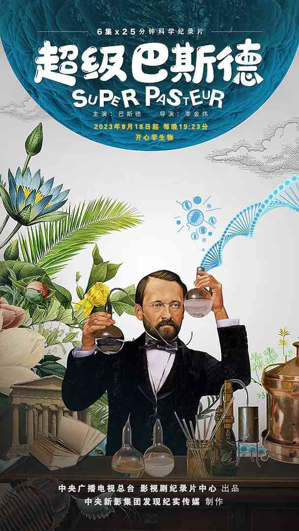《超级巴斯德》全集免费高清动漫无广告在线播放|动画,纪录片·中国大陆·2023  第1张