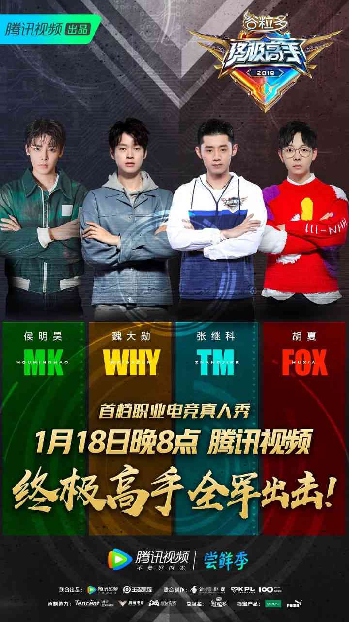 《终极高手 第一季》全集免费高清综艺无广告在线播放|真人秀·中国大陆·2019  第1张