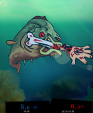 《恐怖食人鱼2》简体中文汉化Flash版》游戏免费下载|休闲益智·血腥·暴力  第1张