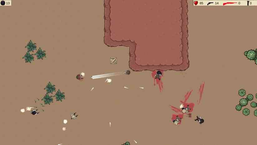 《Blood Country》免安装中文版》游戏免费下载|动作游戏·类 Rogue·西部·俯视·快节奏  第2张