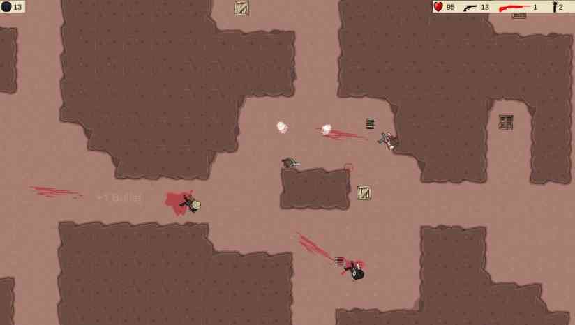 《Blood Country》免安装中文版》游戏免费下载|动作游戏·类 Rogue·西部·俯视·快节奏  第4张