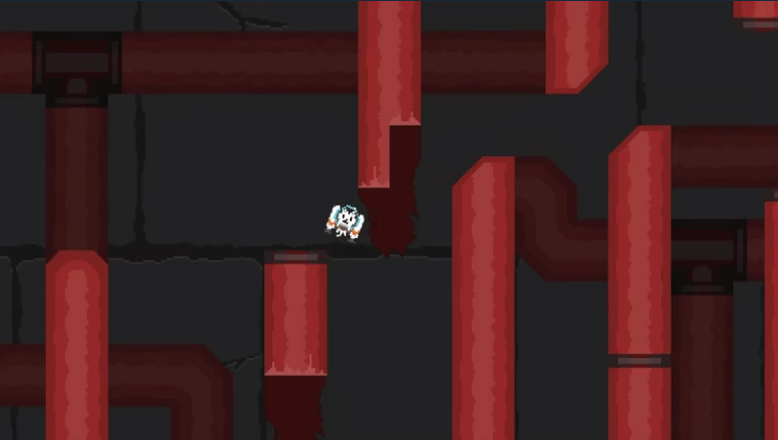 《nyanjet》demo》游戏免费下载|动作游戏·像素图形·赛博朋克·心理恐怖  第3张