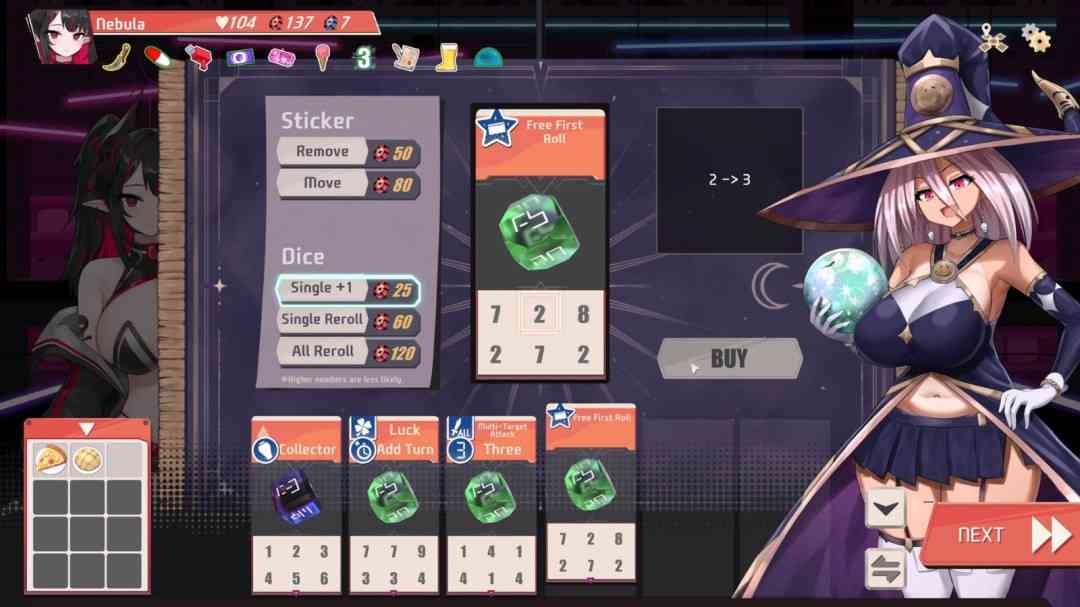 《RogueDiceR》官方版》游戏免费下载|策略游戏·女性主角·回合制·卡牌游戏·类 Rogue  第2张