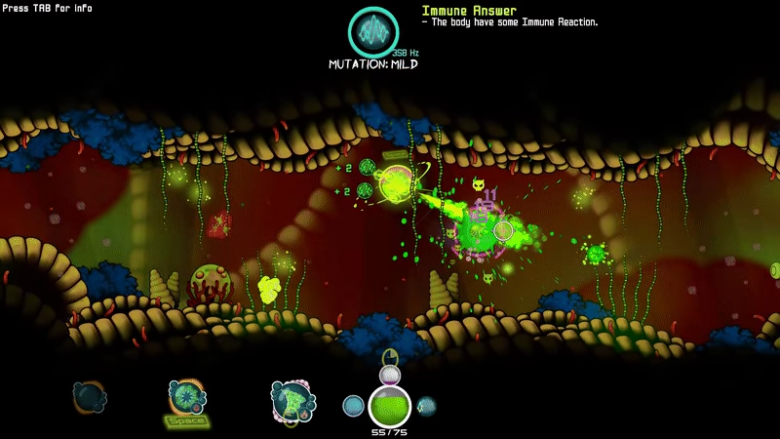 《Song of Cells》demo》游戏免费下载|动作游戏·类 Rogue·手绘·双摇杆射击  第3张