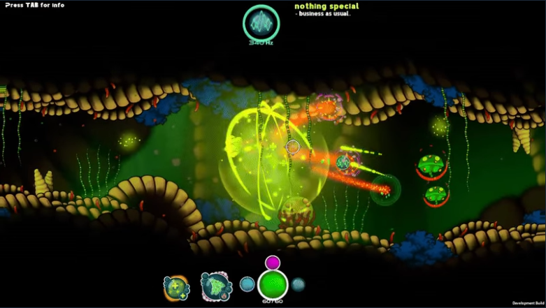 《Song of Cells》demo》游戏免费下载|动作游戏·类 Rogue·手绘·双摇杆射击  第4张