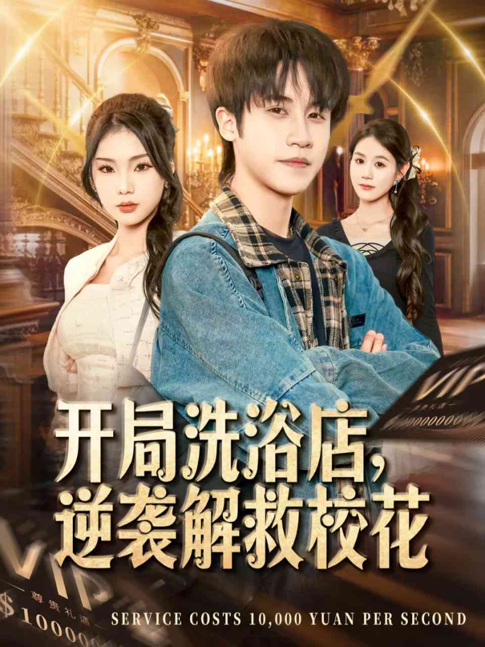 《开局洗浴店，逆袭解救校花》全集免费高清短剧无广告在线播放|短剧·中国大陆·2025  第1张