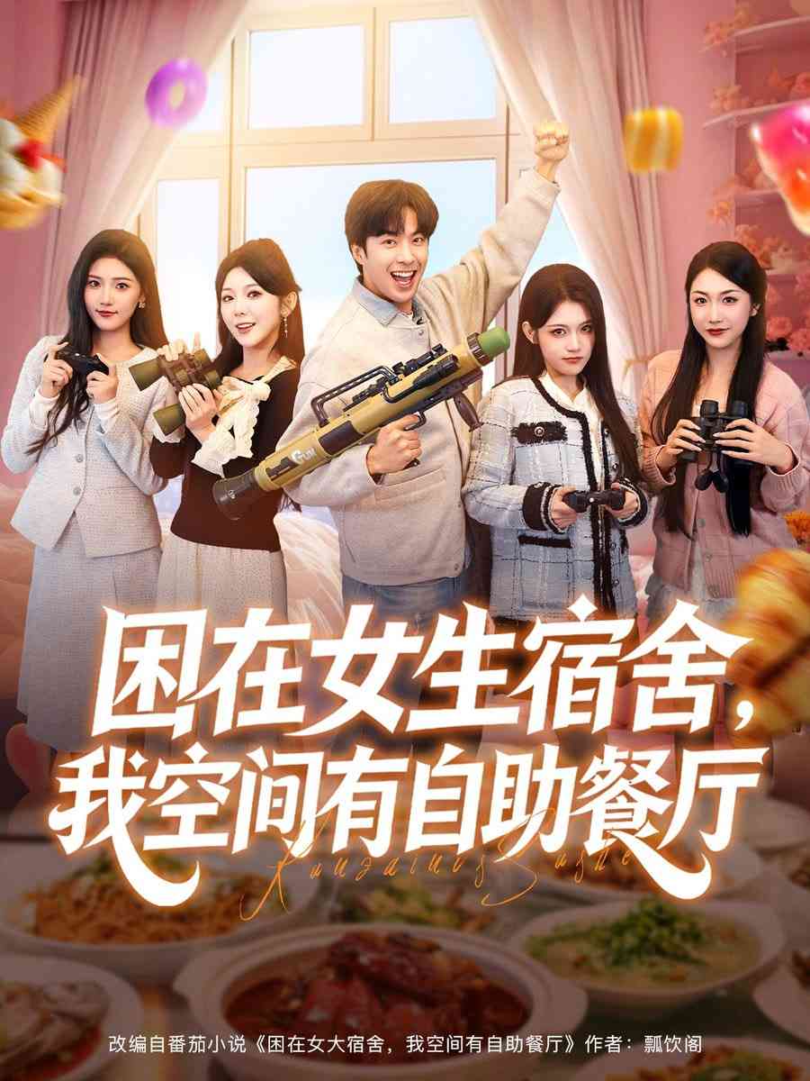 《困在女大宿舍，我空间有自助餐厅》全集免费高清短剧无广告在线播放|短剧·中国大陆·2025  第1张