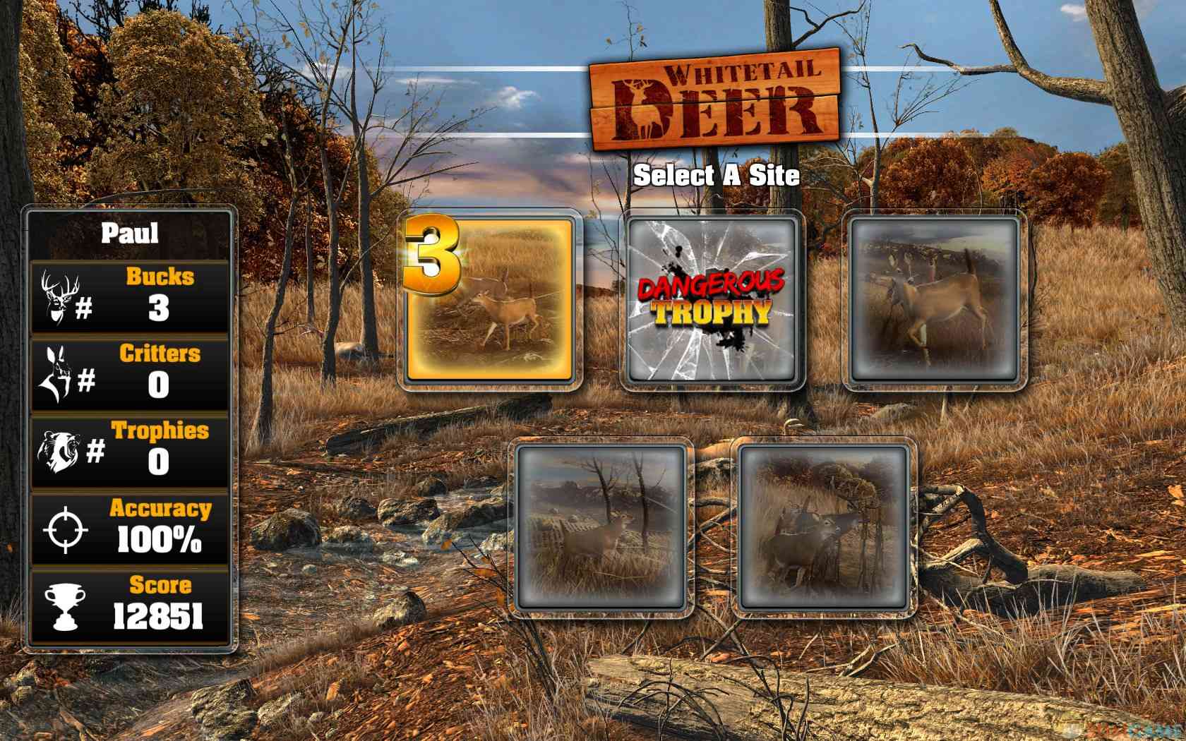 《大雄鹿猎人街机版》电脑版》游戏免费下载|第一人称射击·街机·狩猎  第2张