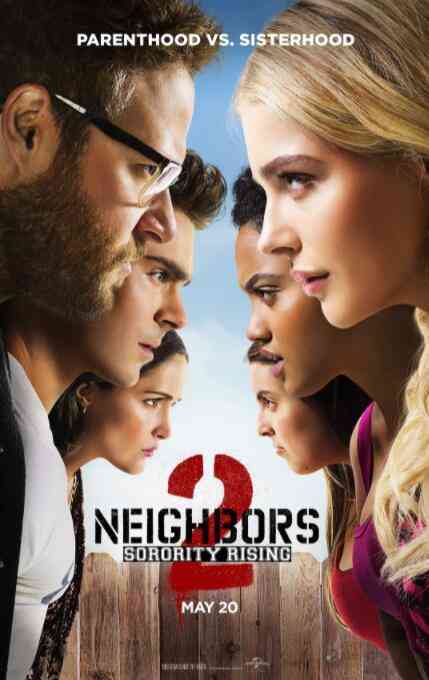 《邻居大战2：姐妹会崛起》最新免费高清电影无广告在线播放|喜剧·美国·2016  第1张