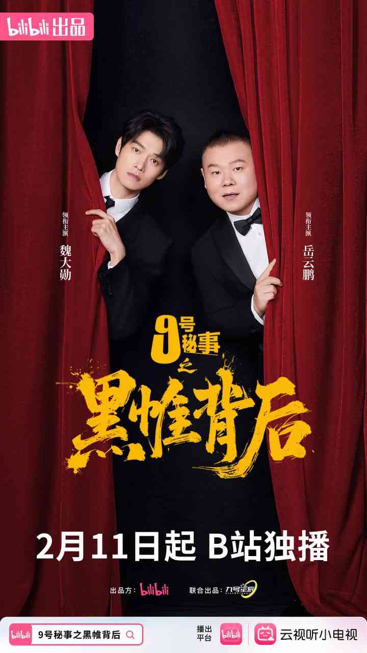 《九号秘事之黑帷背后》全集免费高清电视剧无广告在线播放|喜剧,悬疑·中国大陆·2026  第1张