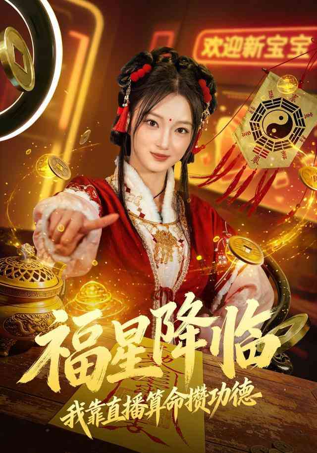 《福星降临我靠直播算命攒功德》全集免费高清短剧无广告在线播放|短剧·中国大陆·2026  第1张